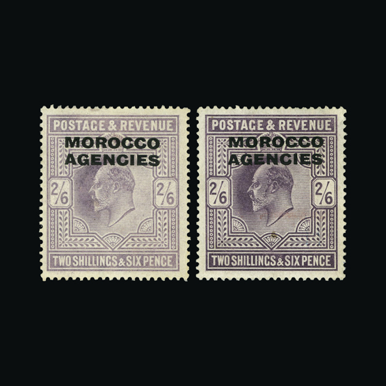 Lot 23112 - Morocco Agencies - British Currency 1907 -  UPA UPA Auction UPA 93