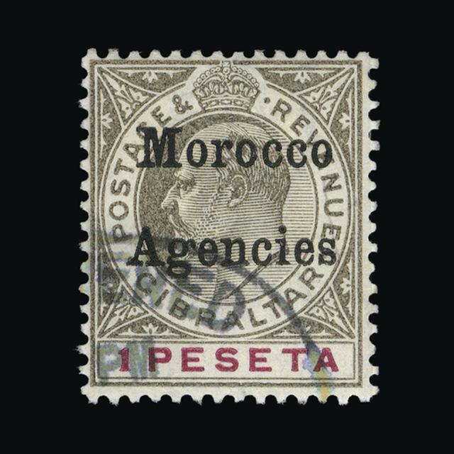 Lot 23200 - Morocco Agencies - Gibraltar Period 1903 - UPA UPA Auction UPA 93 Lot 23200 - Morocco Agencies - Gibraltar Period 1903 - UPA UPA Auction UPA 93
