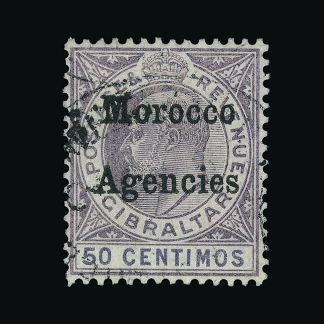 Lot 23203 - Morocco Agencies - Gibraltar Period 1905 - UPA UPA Auction UPA 93 Lot 23203 - Morocco Agencies - Gibraltar Period 1905 - UPA UPA Auction UPA 93