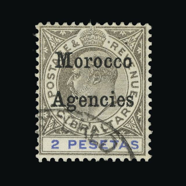 Lot 23205 - Morocco Agencies - Gibraltar Period 1905 - UPA UPA Auction UPA 93 Lot 23205 - Morocco Agencies - Gibraltar Period 1905 - UPA UPA Auction UPA 93