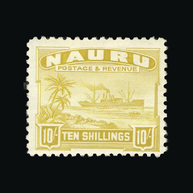Lot 23468 - nauru 1924-48 -  UPA UPA Auction UPA 93