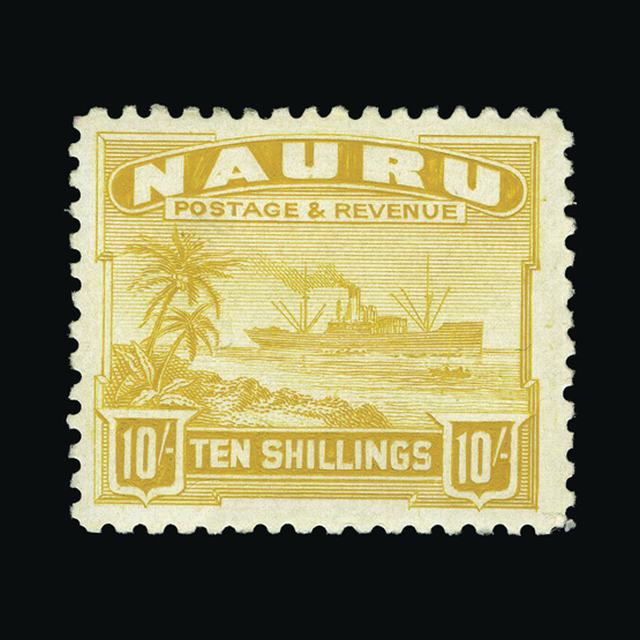 Lot 23469 - nauru 1924-48 -  UPA UPA Auction UPA 93