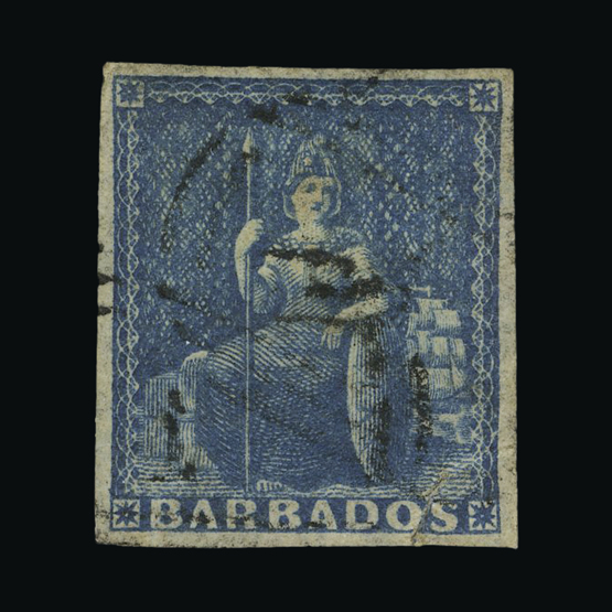 Lot 2401 - barbados 1855-58 -  UPA UPA Auction UPA 93