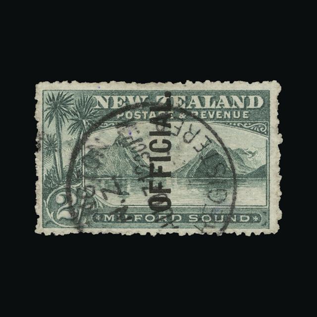 Lot 24292 - New Zealand - Officials 1907 - UPA UPA Auction UPA 93 Lot 24292 - New Zealand - Officials 1907 - UPA UPA Auction UPA 93