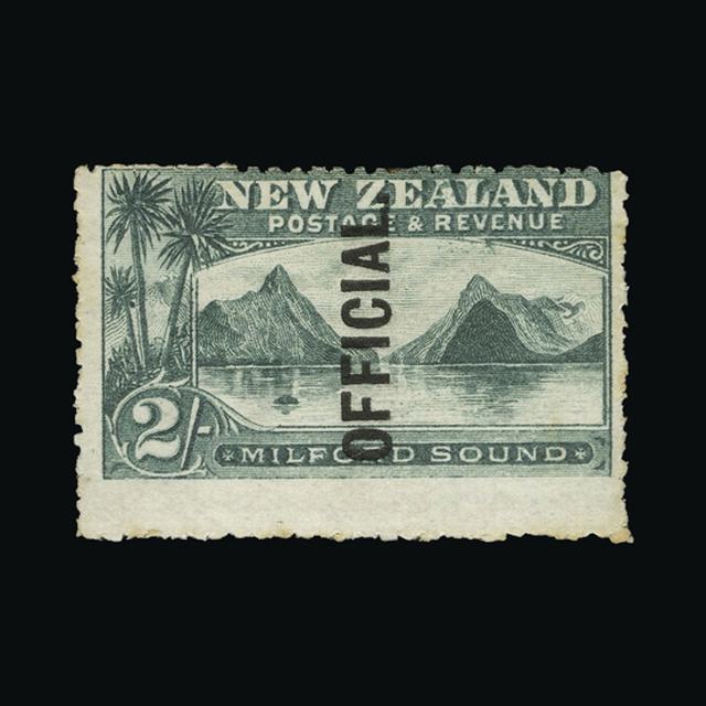 Lot 24295 - New Zealand - Officials 1907-11 - UPA UPA Auction UPA 93 Lot 24295 - New Zealand - Officials 1907-11 - UPA UPA Auction UPA 93