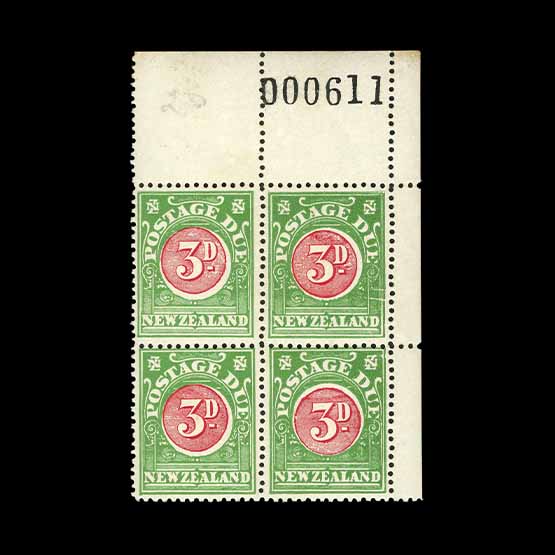 Lot 24452 - New Zealand - Postage Dues 1937-38 - UPA UPA Auction UPA 93 Lot 24452 - New Zealand - Postage Dues 1937-38 - UPA UPA Auction UPA 93