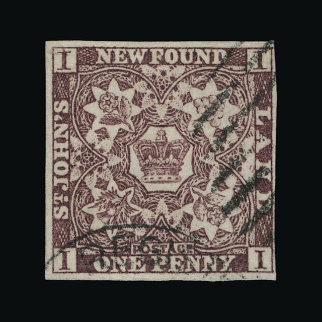 Lot 24585 - Newfoundland 1857 - UPA UPA Auction UPA 93 Lot 24585 - Newfoundland 1857 - UPA UPA Auction UPA 93