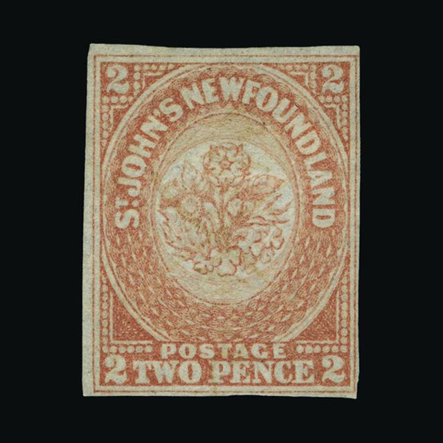 Lot 24593 - Newfoundland 1860 - UPA UPA Auction UPA 93 Lot 24593 - Newfoundland 1860 - UPA UPA Auction UPA 93