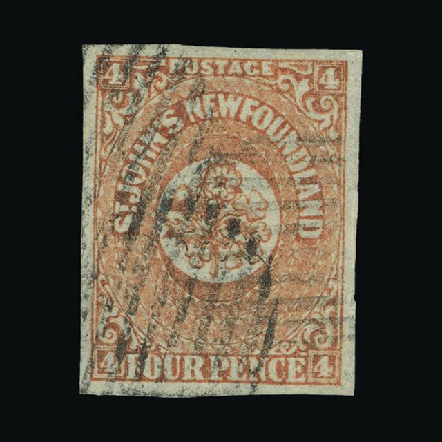 Lot 24598 - Newfoundland 1860 - UPA UPA Auction UPA 93 Lot 24598 - Newfoundland 1860 - UPA UPA Auction UPA 93