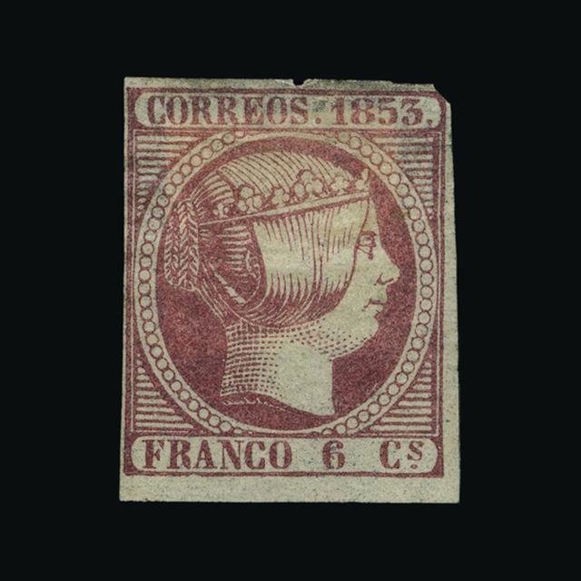 Lot 28622 - Spain 1853 - UPA UPA Auction UPA 93 Lot 28622 - Spain 1853 - UPA UPA Auction UPA 93