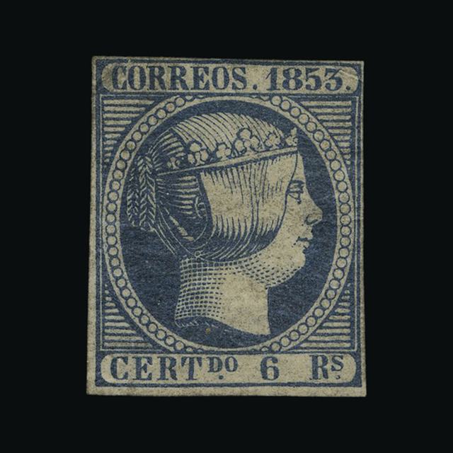 Lot 28623 - Spain 1853 - UPA UPA Auction UPA 93 Lot 28623 - Spain 1853 - UPA UPA Auction UPA 93