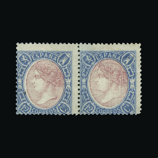 Lot 28637 - Spain 1865 - UPA UPA Auction UPA 93 Lot 28637 - Spain 1865 - UPA UPA Auction UPA 93