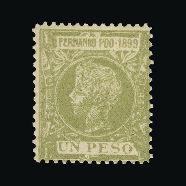 Lot 28827 - Spain - Colonies - Fernando Poo 1899 - UPA UPA Auction UPA 93 Lot 28827 - Spain - Colonies - Fernando Poo 1899 - UPA UPA Auction UPA 93