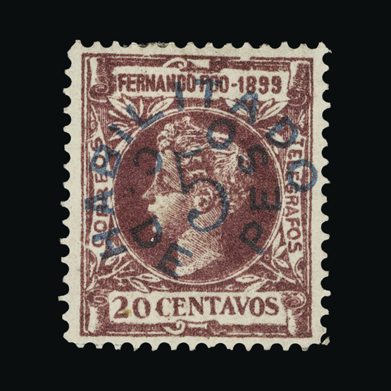 Lot 28829 - Spain - Colonies - Fernando Poo 1900 - UPA UPA Auction UPA 93 Lot 28829 - Spain - Colonies - Fernando Poo 1900 - UPA UPA Auction UPA 93