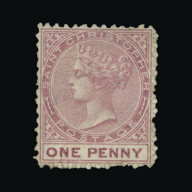 Lot 29569 - St. Kitts and Nevis - St. Christopher 1870-82 - UPA UPA Auction UPA 93 Lot 29569 - St. Kitts and Nevis - St. Christopher 1870-82 - UPA UPA Auction UPA 93