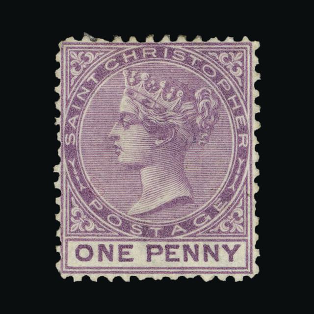 Lot 29570 - St. Kitts and Nevis - St. Christopher 1870-82 - UPA UPA Auction UPA 93 Lot 29570 - St. Kitts and Nevis - St. Christopher 1870-82 - UPA UPA Auction UPA 93