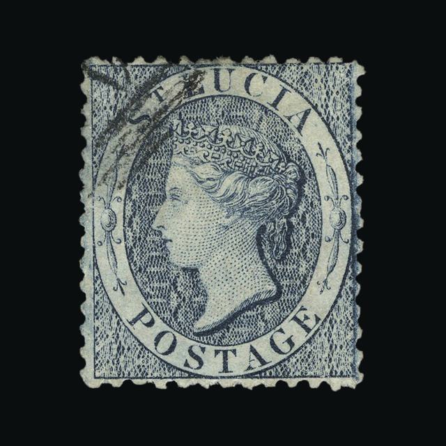 Lot 29633 - st. lucia 1863 - UPA UPA Auction UPA 93 Lot 29633 - st. lucia 1863 - UPA UPA Auction UPA 93