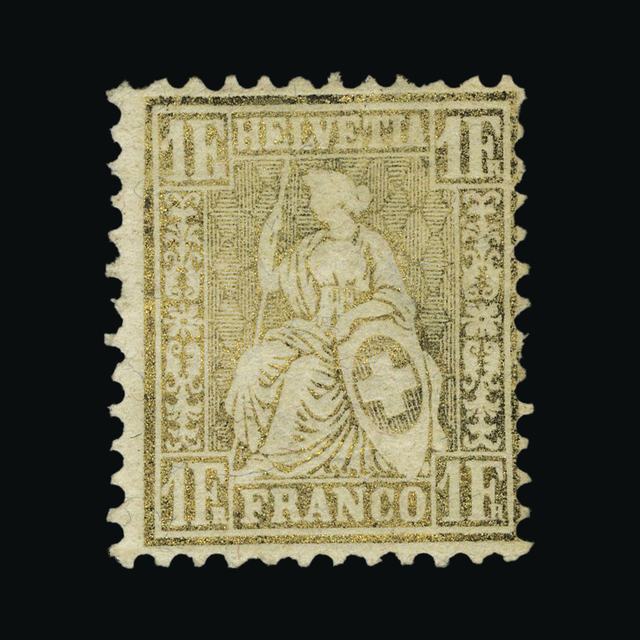 Lot 30305 - Switzerland 1862-64 -  UPA UPA Auction UPA 93