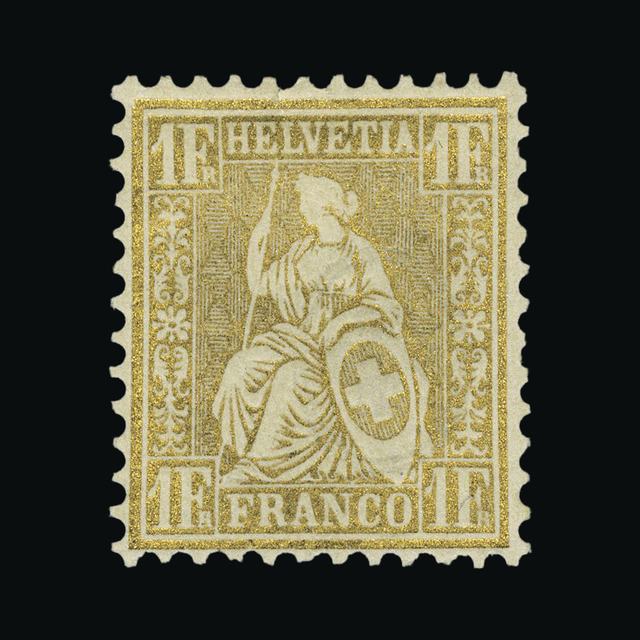 Lot 30308 - Switzerland 1864 -  UPA UPA Auction UPA 93