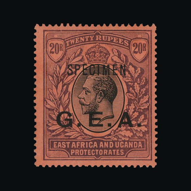 Lot 30389 - tanganyika 1917-21 - UPA UPA Auction UPA 93 Lot 30389 - tanganyika 1917-21 - UPA UPA Auction UPA 93