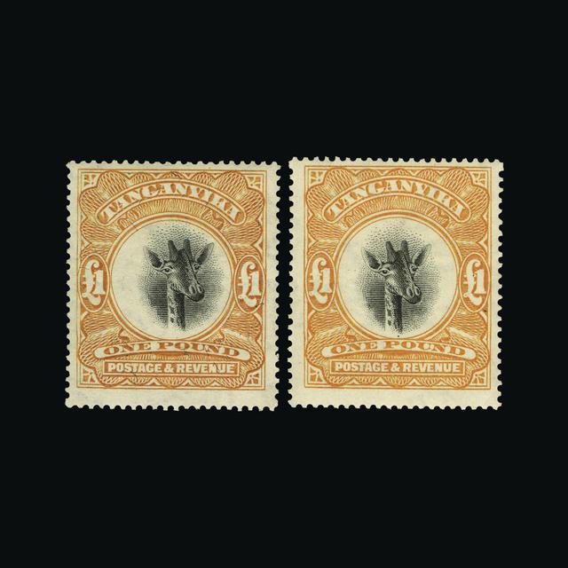 Lot 30397 - tanganyika 1922 - UPA UPA Auction UPA 93 Lot 30397 - tanganyika 1922 - UPA UPA Auction UPA 93