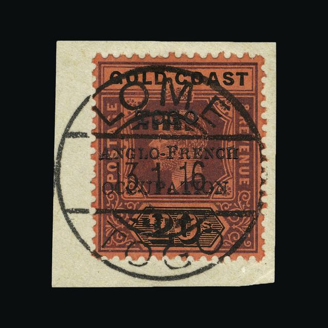 Lot 30455 - Togo - Anglo-French Occupation 1915 - UPA UPA Auction UPA 93 Lot 30455 - Togo - Anglo-French Occupation 1915 - UPA UPA Auction UPA 93