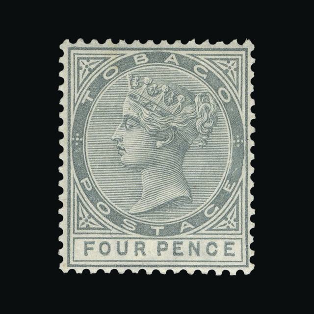 Lot 30804 - Trinidad and Tobago - Tobago 1885 - UPA UPA Auction UPA 93 Lot 30804 - Trinidad and Tobago - Tobago 1885 - UPA UPA Auction UPA 93