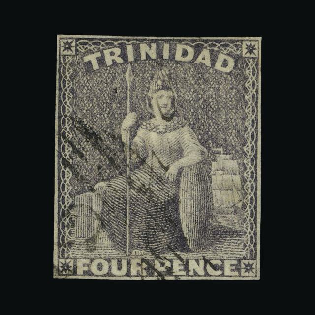 Lot 30825 - Trinidad and Tobago - Trinidad 1859 -  UPA UPA Auction UPA 93