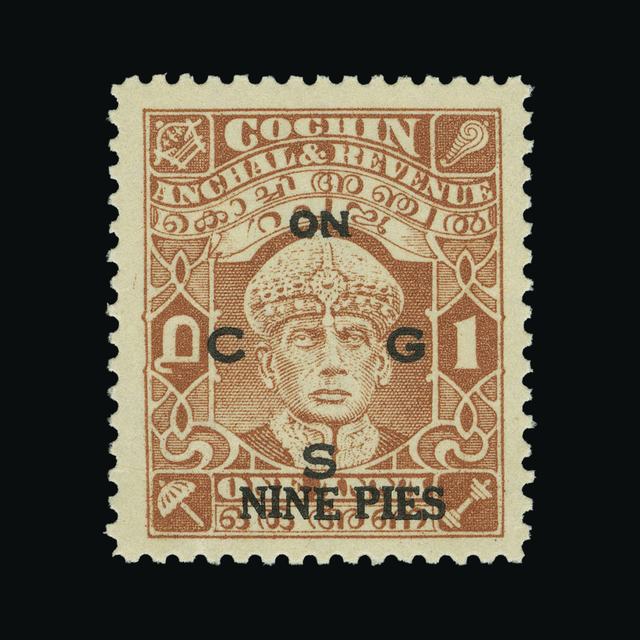 Lot 32172 - India - States - Cochin 1942 - UPA UPA Auction UPA 93 Lot 32172 - India - States - Cochin 1942 - UPA UPA Auction UPA 93