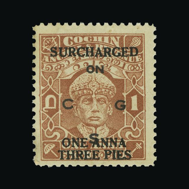 Lot 32173 - India - States - Cochin 1942 - UPA UPA Auction UPA 93 Lot 32173 - India - States - Cochin 1942 - UPA UPA Auction UPA 93