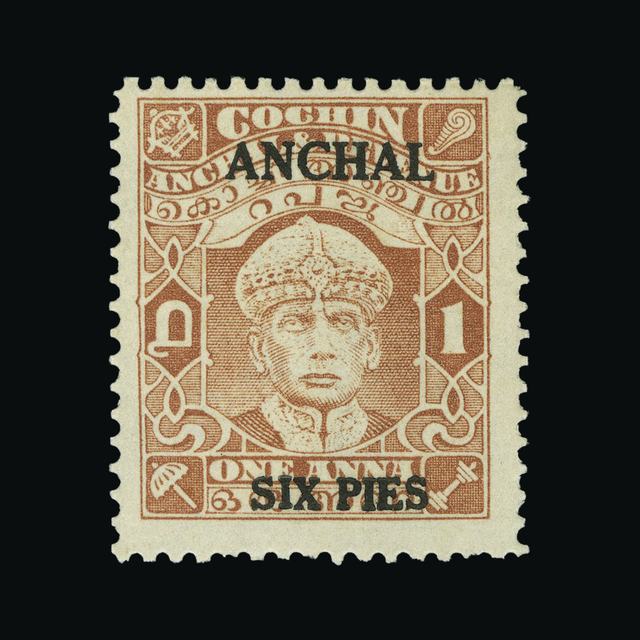 Lot 32177 - India - States - Cochin 1942-44 - UPA UPA Auction UPA 93 Lot 32177 - India - States - Cochin 1942-44 - UPA UPA Auction UPA 93