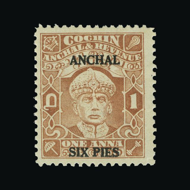 Lot 32178 - India - States - Cochin 1942-44 - UPA UPA Auction UPA 93 Lot 32178 - India - States - Cochin 1942-44 - UPA UPA Auction UPA 93