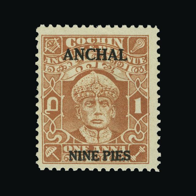 Lot 32179 - India - States - Cochin 1942-44 - UPA UPA Auction UPA 93 Lot 32179 - India - States - Cochin 1942-44 - UPA UPA Auction UPA 93