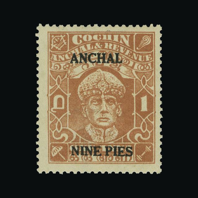 Lot 32180 - India - States - Cochin 1942-44 - UPA UPA Auction UPA 93 Lot 32180 - India - States - Cochin 1942-44 - UPA UPA Auction UPA 93