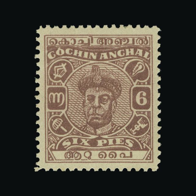 Lot 32188 - India - States - Cochin 1946 - UPA UPA Auction UPA 93 Lot 32188 - India - States - Cochin 1946 - UPA UPA Auction UPA 93