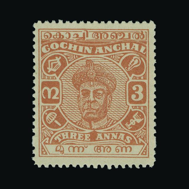 Lot 32190 - India - States - Cochin 1946 - UPA UPA Auction UPA 93 Lot 32190 - India - States - Cochin 1946 - UPA UPA Auction UPA 93