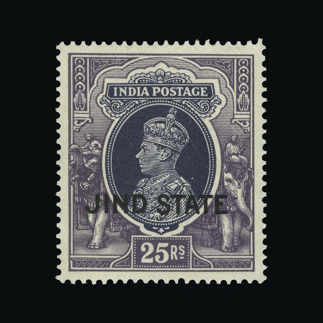 Lot 32227 - India - States - Jind 1937-38 - UPA UPA Auction UPA 93 Lot 32227 - India - States - Jind 1937-38 - UPA UPA Auction UPA 93