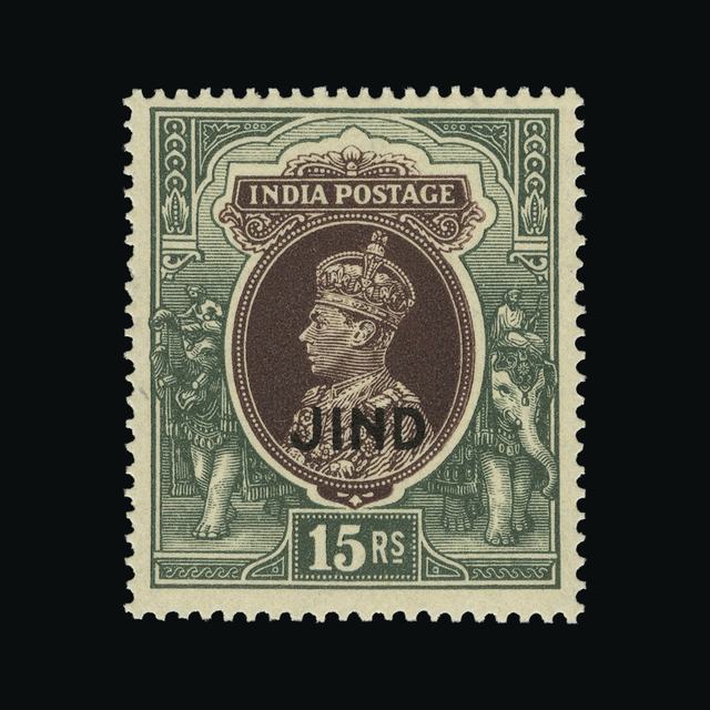Lot 32231 - India - States - Jind 1941 - UPA UPA Auction UPA 93 Lot 32231 - India - States - Jind 1941 - UPA UPA Auction UPA 93