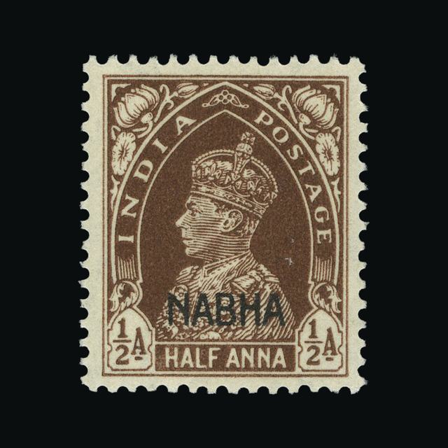 Lot 32237 - India - States - Nabha 1941-45 - UPA UPA Auction UPA 93 Lot 32237 - India - States - Nabha 1941-45 - UPA UPA Auction UPA 93