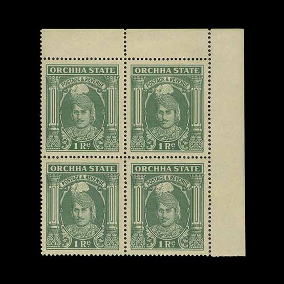 Lot 32238 - India - States - Orchha 1939 - UPA UPA Auction UPA 93 Lot 32238 - India - States - Orchha 1939 - UPA UPA Auction UPA 93