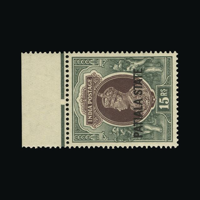 Lot 32245 - India - States - Patiala 1937-38 - UPA UPA Auction UPA 93 Lot 32245 - India - States - Patiala 1937-38 - UPA UPA Auction UPA 93