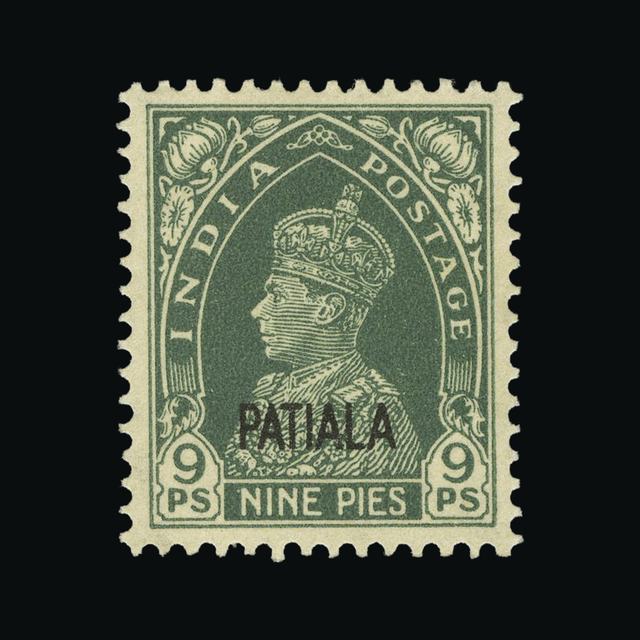 Lot 32248 - India - States - Patiala 1941-46 - UPA UPA Auction UPA 93 Lot 32248 - India - States - Patiala 1941-46 - UPA UPA Auction UPA 93