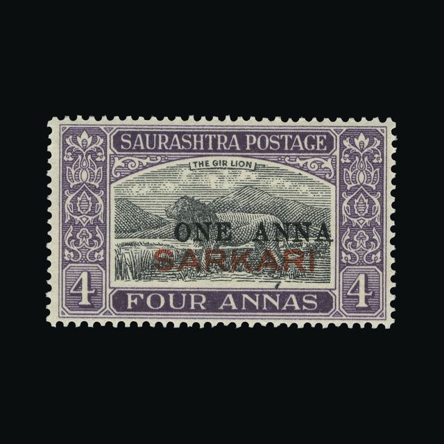 Lot 32258 - India - States - Soruth 1948 -  UPA UPA Auction UPA 93