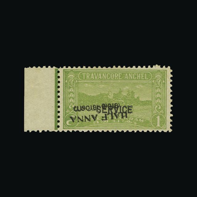 Lot 32281 - India - States - Travancore-Cochin 1949 - UPA UPA Auction UPA 93 Lot 32281 - India - States - Travancore-Cochin 1949 - UPA UPA Auction UPA 93