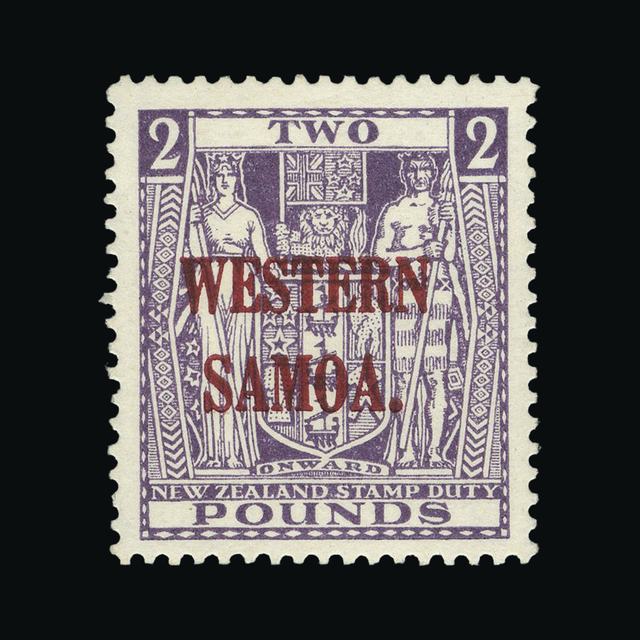 Lot 32528 - samoa 1935-42 -  UPA UPA Auction UPA 93