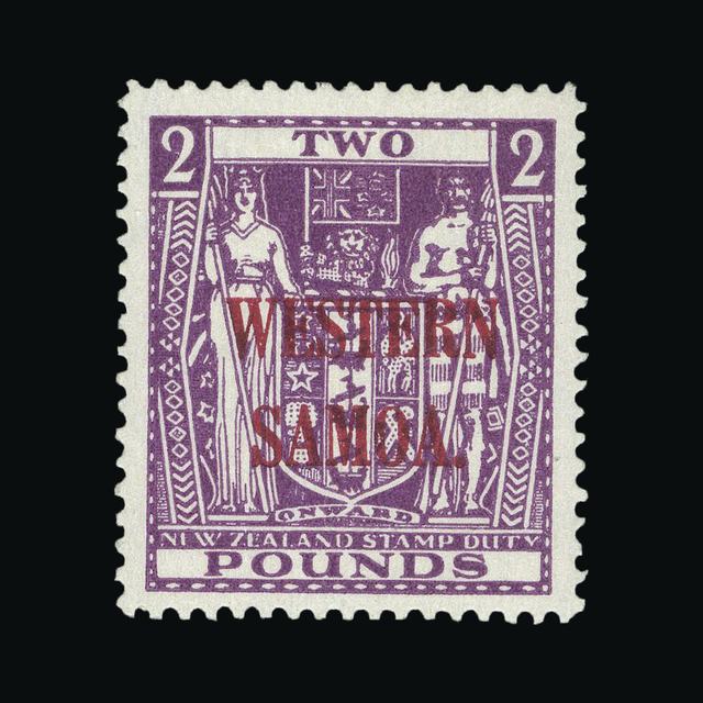 Lot 32537 - samoa 1945-53 -  UPA UPA Auction UPA 93