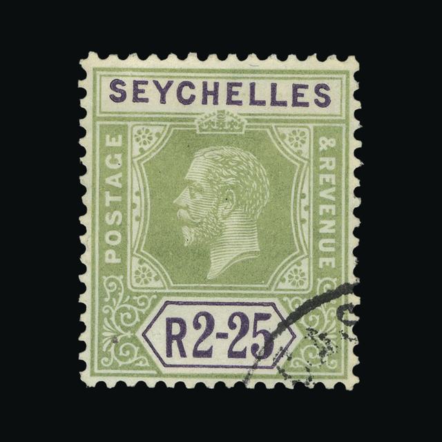 Lot 32568 - seychelles 1917-22 -  UPA UPA Auction UPA 93