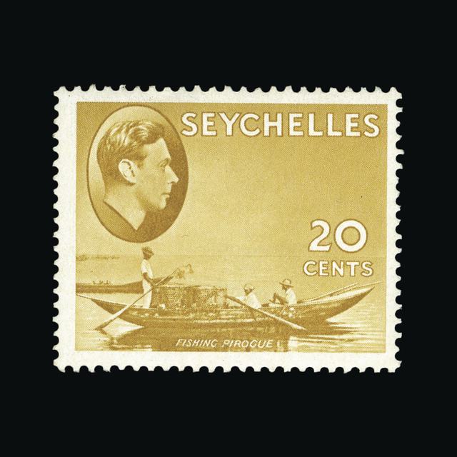 Lot 32580 - seychelles 1938-49 - UPA UPA Auction UPA 93 Lot 32580 - seychelles 1938-49 - UPA UPA Auction UPA 93