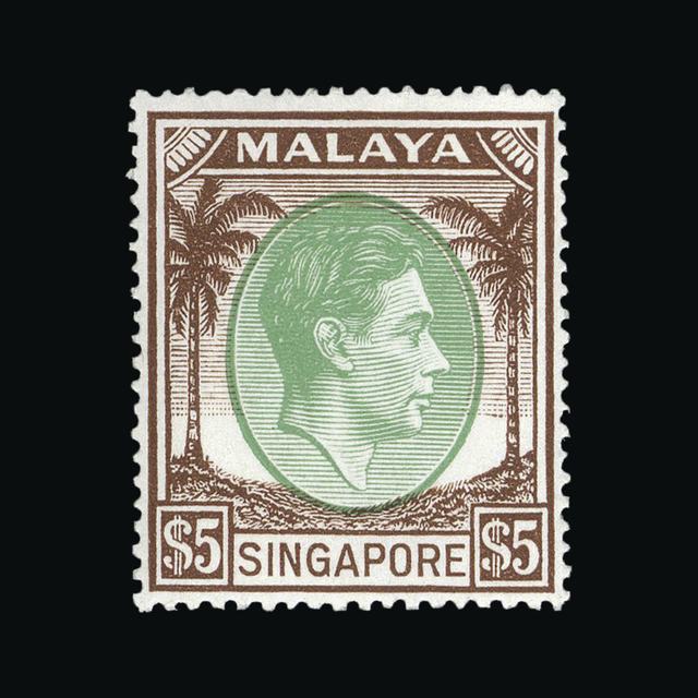 Lot 32595 - singapore 1948-52 - UPA UPA Auction UPA 93 Lot 32595 - singapore 1948-52 - UPA UPA Auction UPA 93