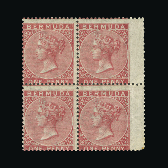 Lot 3306 - Bermuda 1865 - UPA UPA Auction UPA 93 Lot 3306 - Bermuda 1865 - UPA UPA Auction UPA 93